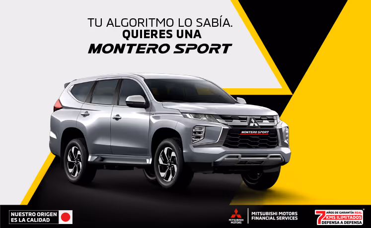 Estrena una Mitsubishi Montero Sport 2024 con 36 Meses sin Intereses(1) o Bono flexible de $110,000.00 M.N.(2) + 0% Comisión por Apertura(3) solo con Mitsubishi Motors Financial Services.