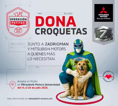 Mitsubishi Motors México y Zadrigman refuerzan su  alianza con la L200 GSR para apoyar a perritos en  situación vulnerable.