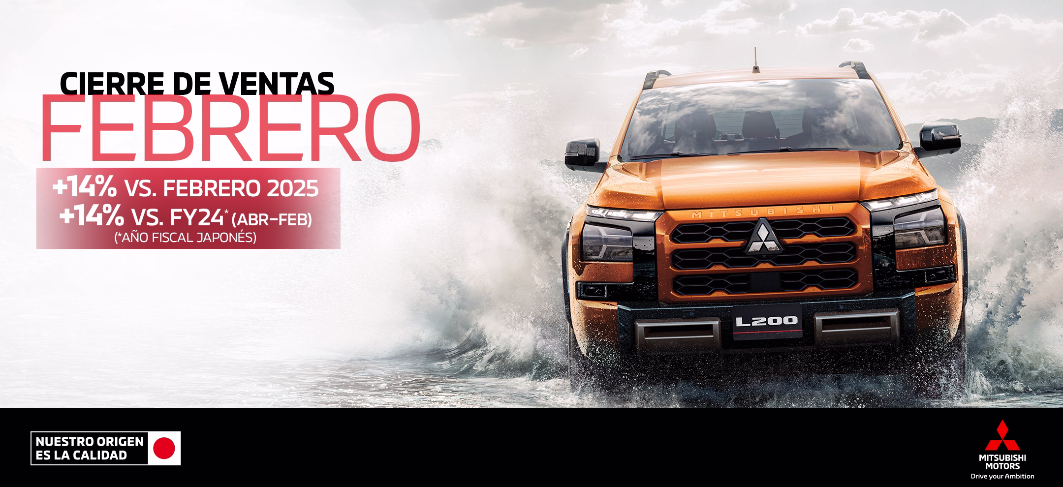 A un mes de su cierre de año fiscal japonés, Mitsubishi Motors de México supera récord de ventas A un mes de su cierre de año fiscal japonés, Mitsubishi Motors de México supera récord de ventas