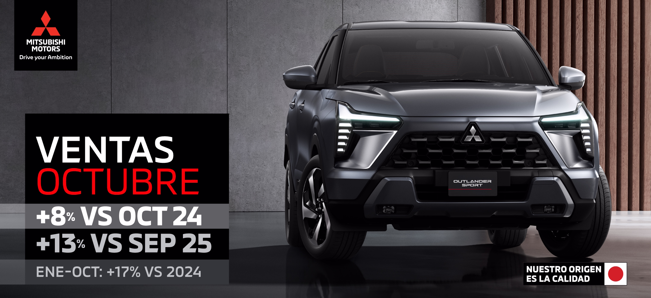Mitsubishi Motors México reporta el mejor mes en ventas de 2025 con más de 2,600 unidades comercializadas Mitsubishi Motors México reporta el mejor mes en ventas de 2025 con más de 2,600 unidades comercializadas