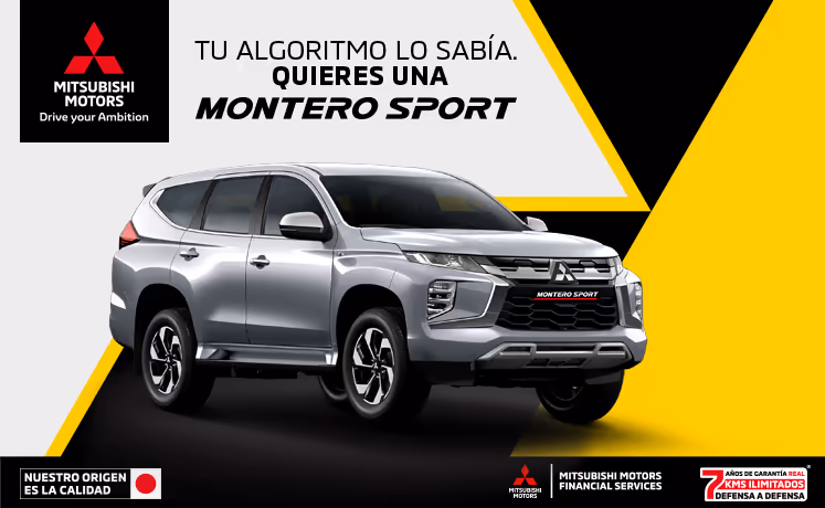 Estrena una Mitsubishi Montero Sport 2024 con 36 Meses sin Intereses(1) ó Bono flexible de $110,000.00 MXN(2) + 0% Comisión por Apertura(3) solo con Mitsubishi Motors Financial Services.