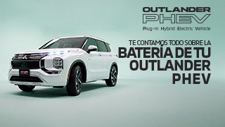 Conoce la batería de tu Mitsubishi Outlander PHEV