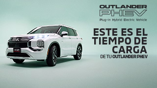 Ponle tiempo a la carga de tu Mitsubishi Outlander PHEV