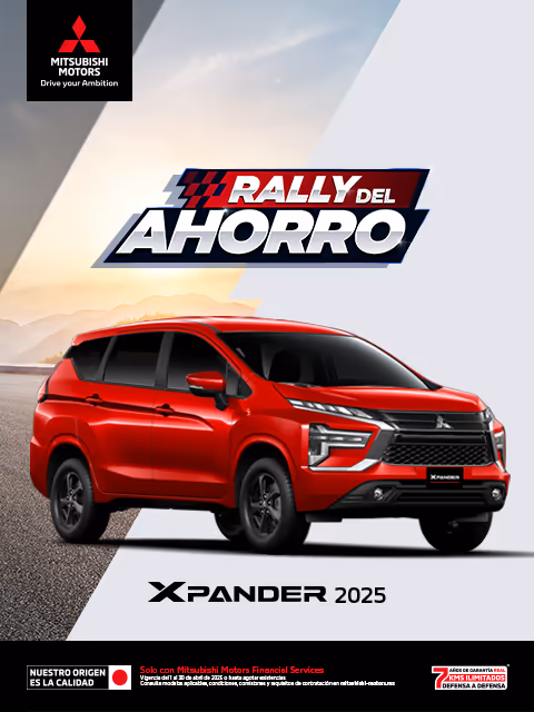 Estrena una Mitsubishi Xpander 2025 con tasa desde 9.9% - Amidas
